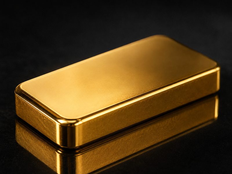 Lingote de oro de inversión de 10 gramos