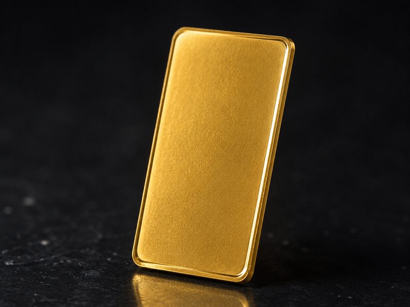 Lingote de oro de inversión de 1 gramo